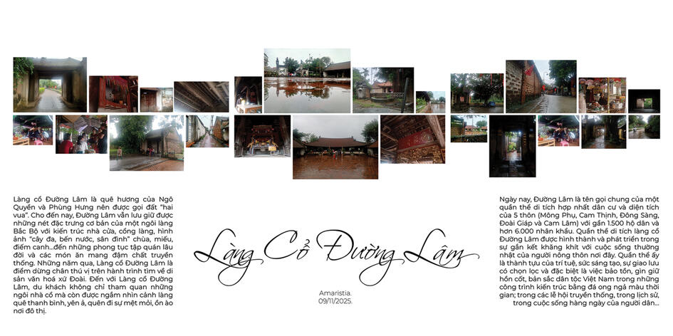 Duong Lam Ancient Village Photos (my hometown ahaha)