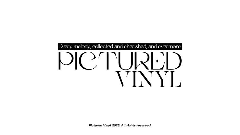 pictured vinyl